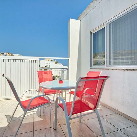 Hv12 - Sea Front Penthouse Apartman San Pawl il-Baħar Kültér fotó